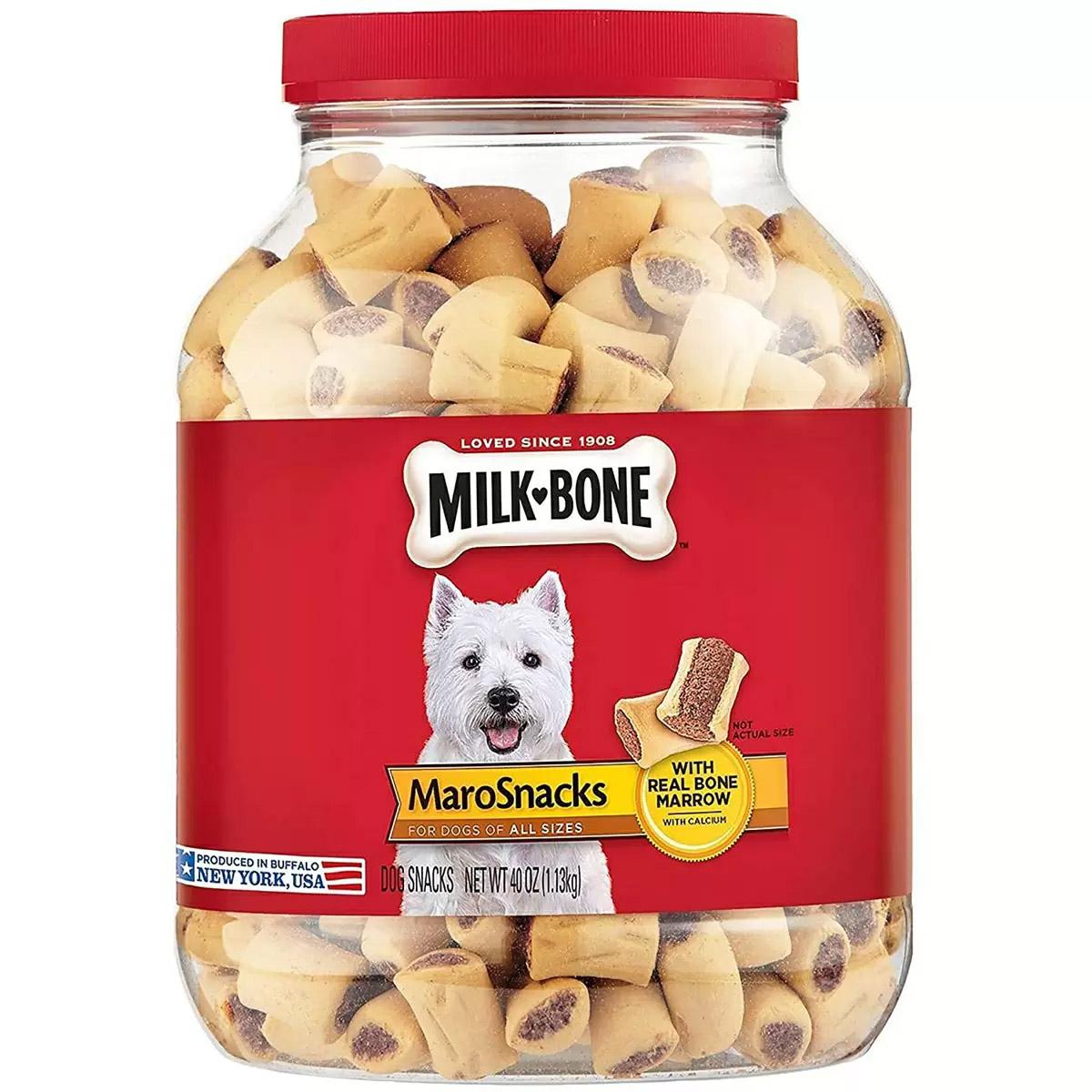 40oz Milk Bone MaroSnacks Dog Treats for $6.34 Shipped
