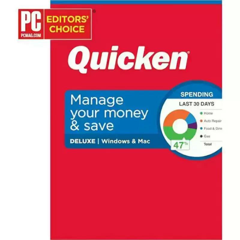 Quicken Deluxe Personal Finance for $26.99 Shipped