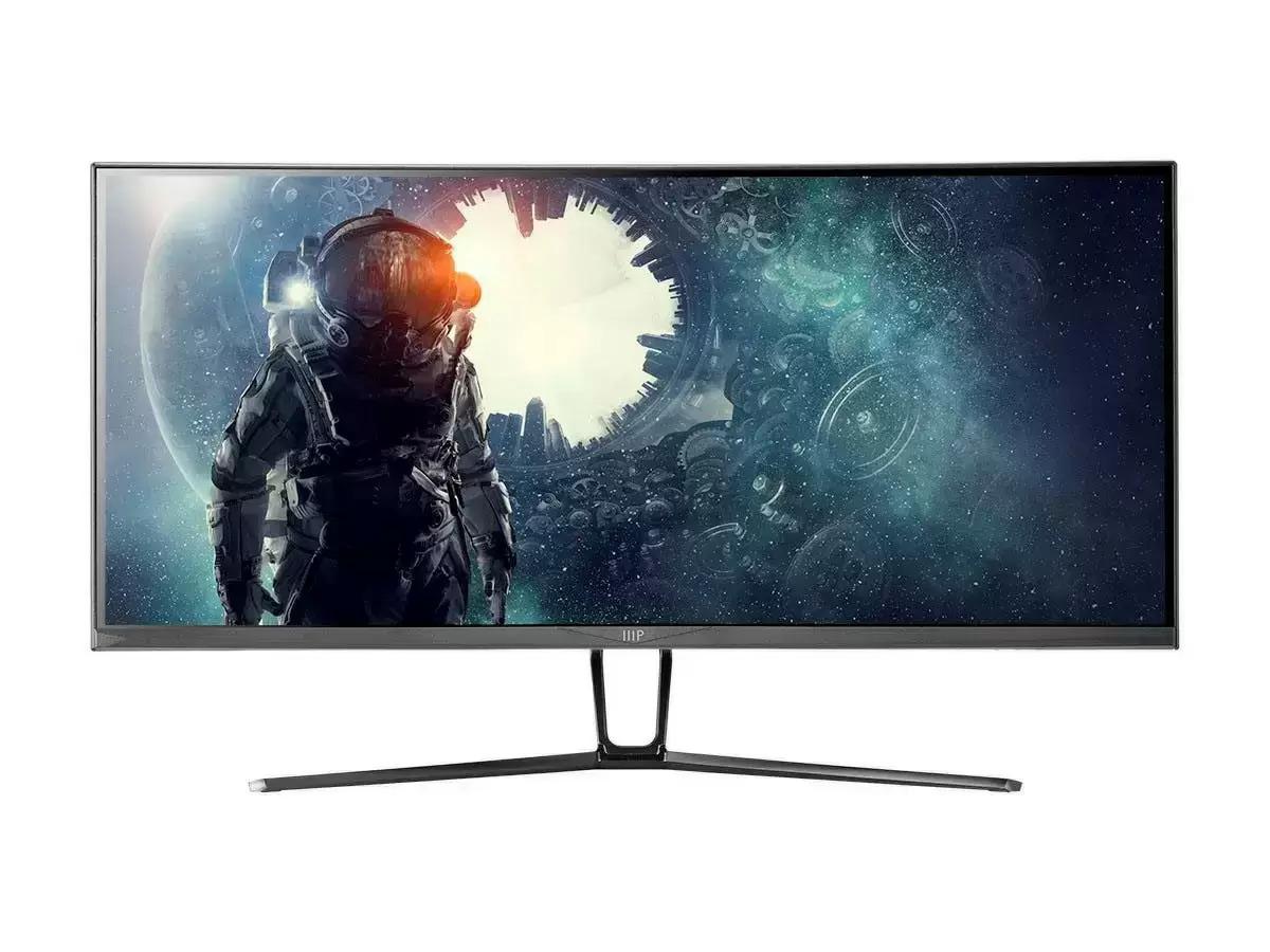 35in Monoprice Zero-G UWQHD VA Curved Gaming Monitor for $271.99 Shipped