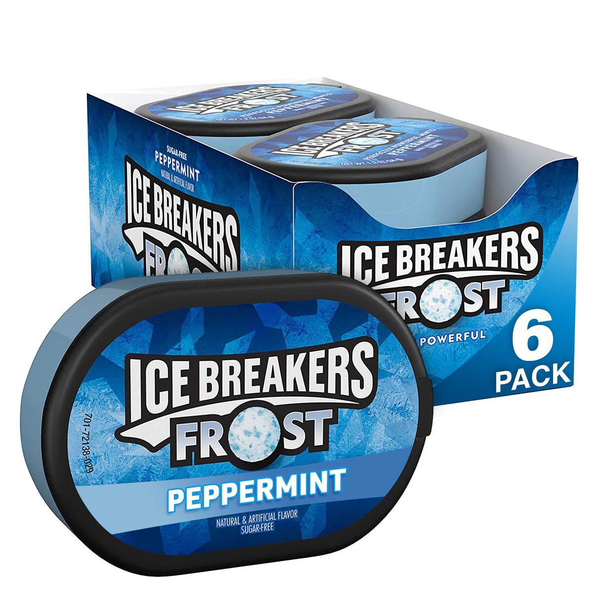 6 Ice Breakers Frost Peppermint Flavored Breath Mints for $4.33 Shipped