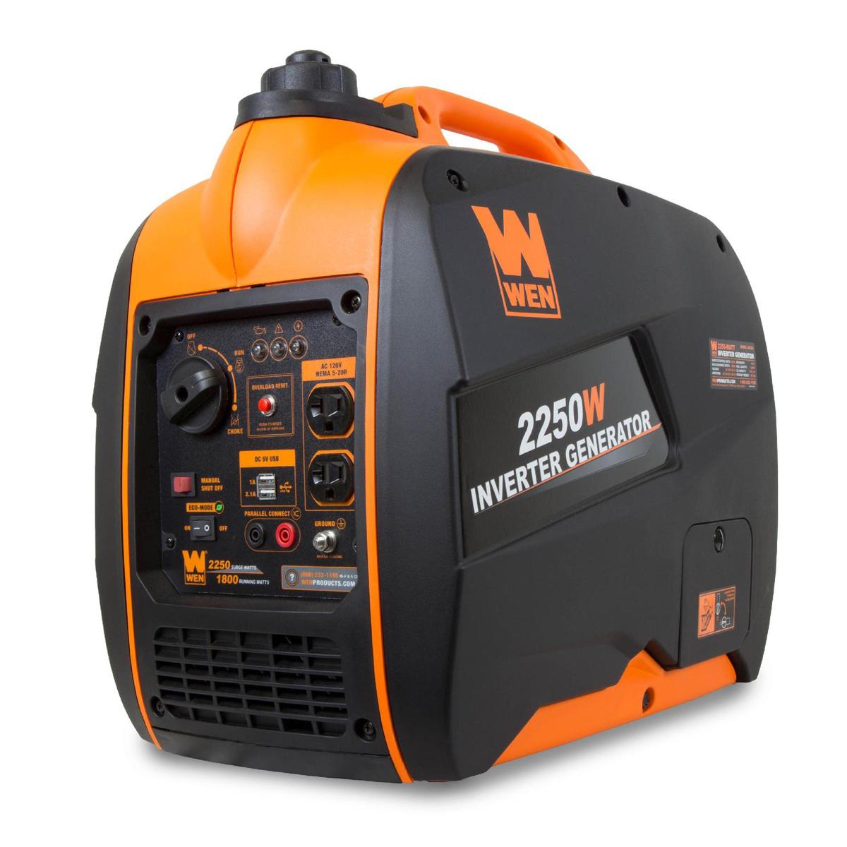 Wen 56225i Super Quiet 2250W Portable Inverter Generator for $385 Shipped