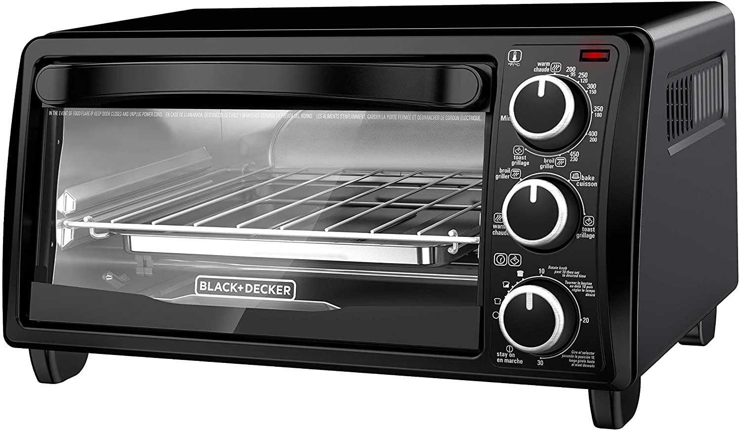 Black+Decker TO1313B Toaster Oven for $27.99 Shipped