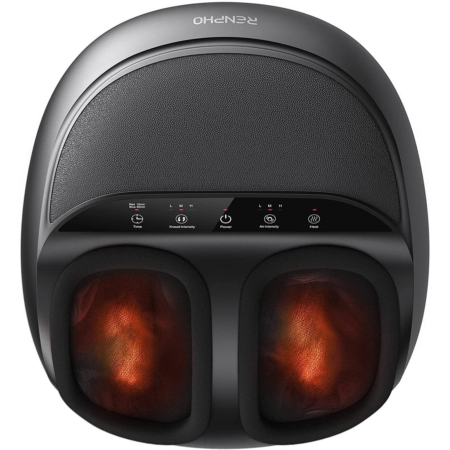Renpho Foot Massager Machine with Heat for $90.99 Shipped