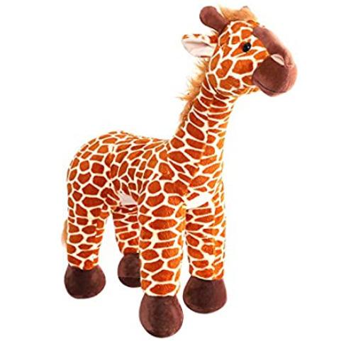 24in Animal Alley Standing Giraffe Plush Toy for $14.99