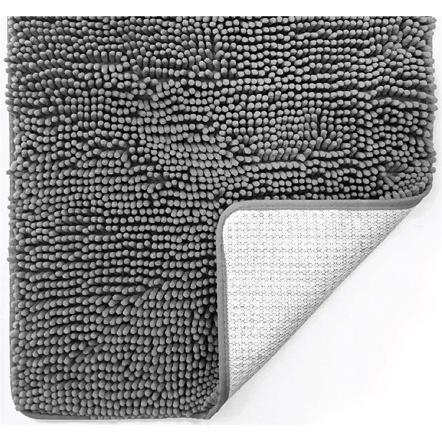 Gorilla Grip Original Luxury Chenille Bathroom Rug Mat for $12.99