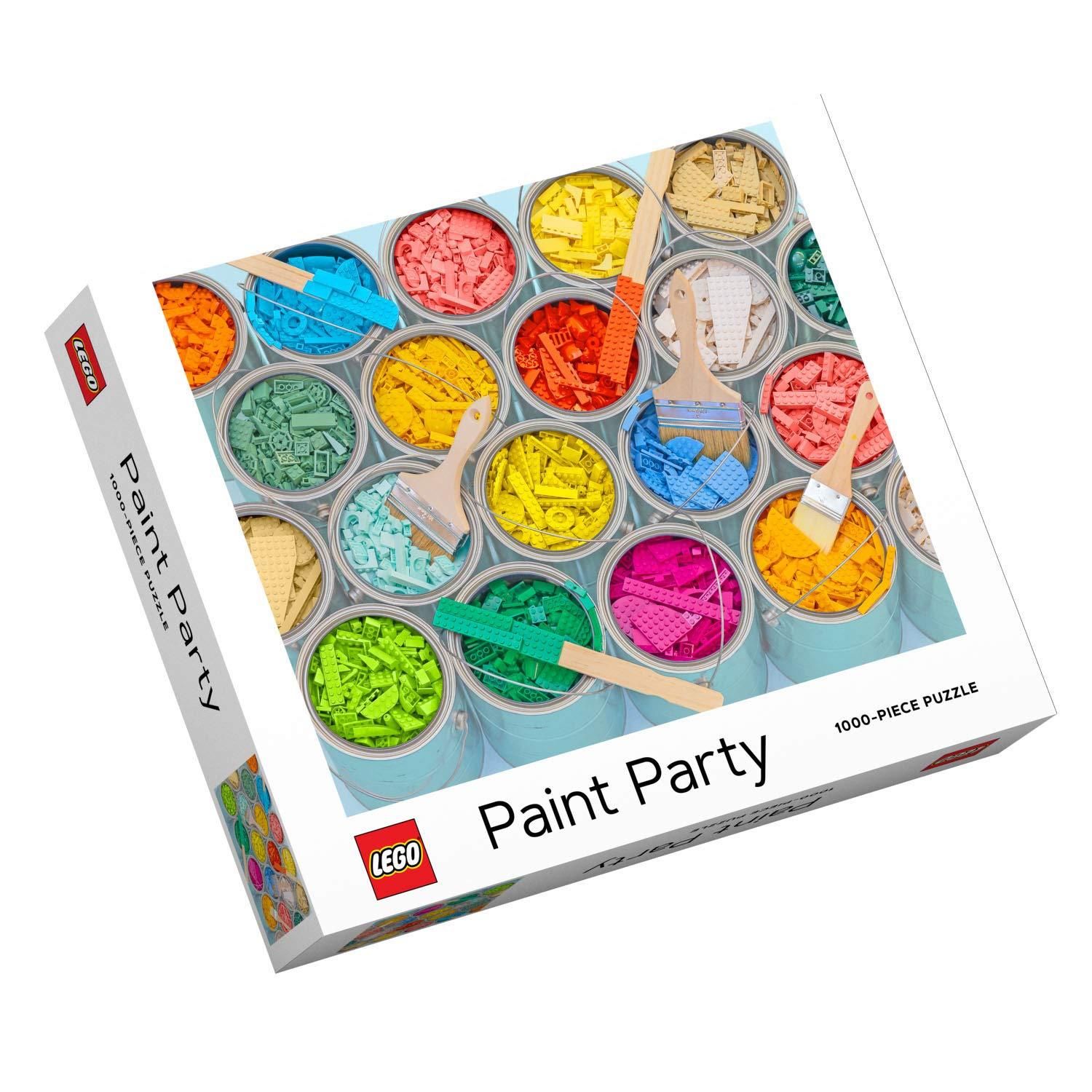1000-Piece LEGO Paint Party Jigsaw Puzzle for $7.40