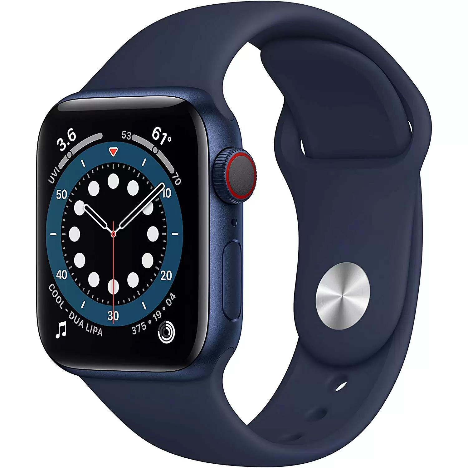 Apple Watch Series 6 40mm GPS with Cellular Blue Smartwatch for $399 Shipped