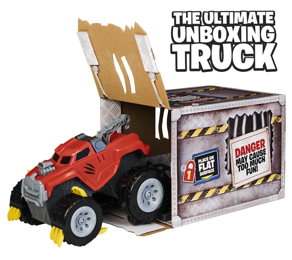 The Animal Interactive Unboxing Toy Truck for $9