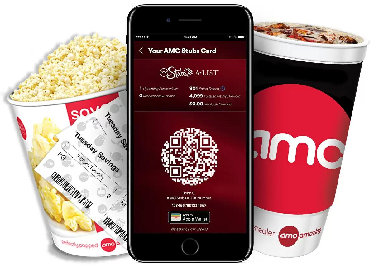 AMC Stubs Premiere Year Membership for $9.99