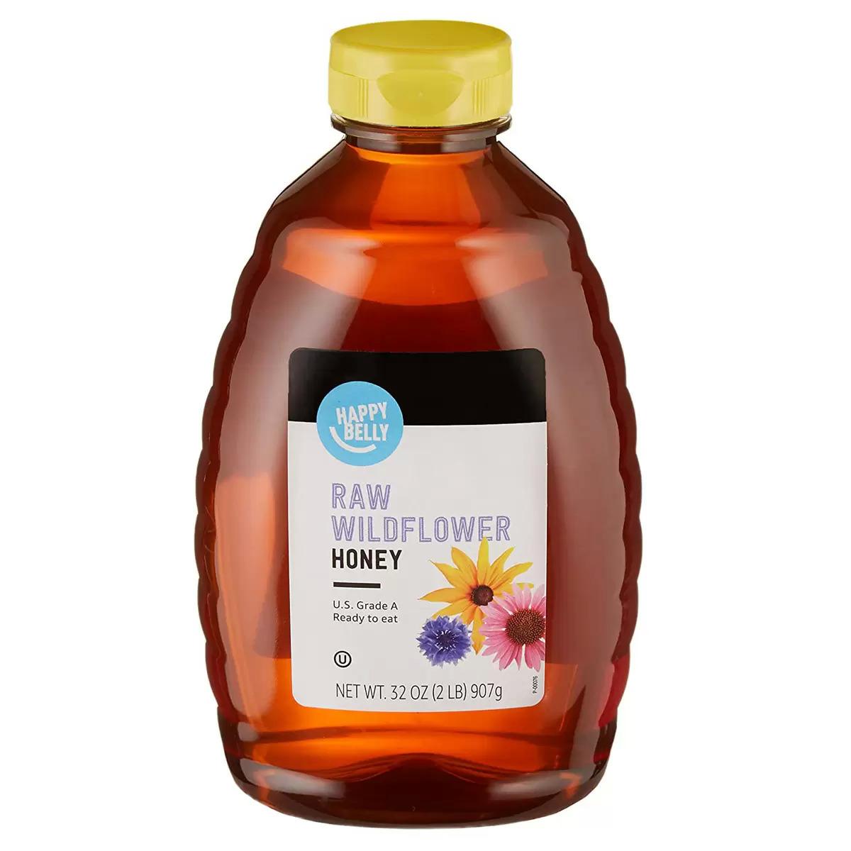 Happy Belly 32Oz Raw Wildflower Honey for $7.05 Shipped