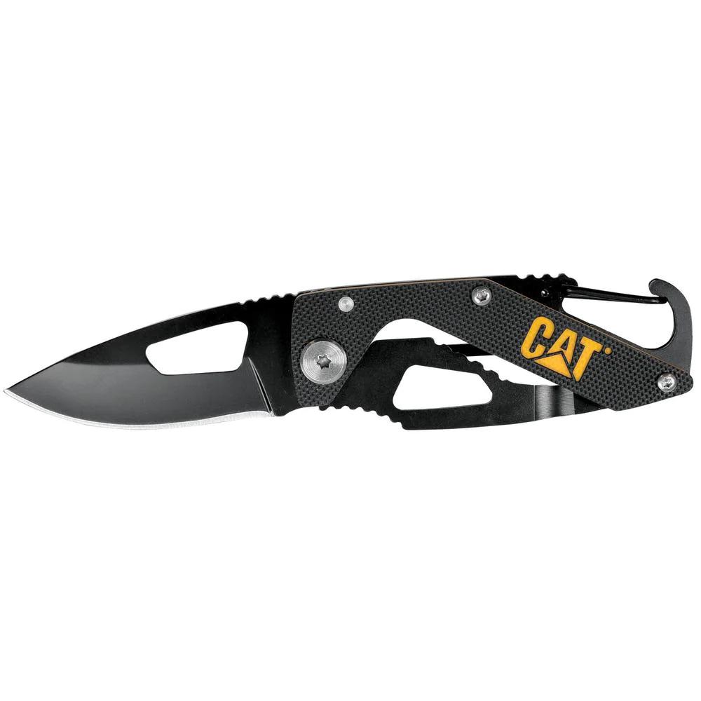 5.25in Folding Skeleton Knife with Carabiner Clip for $7.66 Shipped