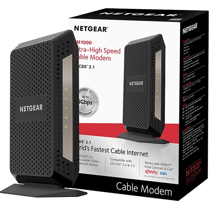 Netgear Docsis 3.1 CM1000 Xfinity and Cox Cable Modem for $124.99 Shipped