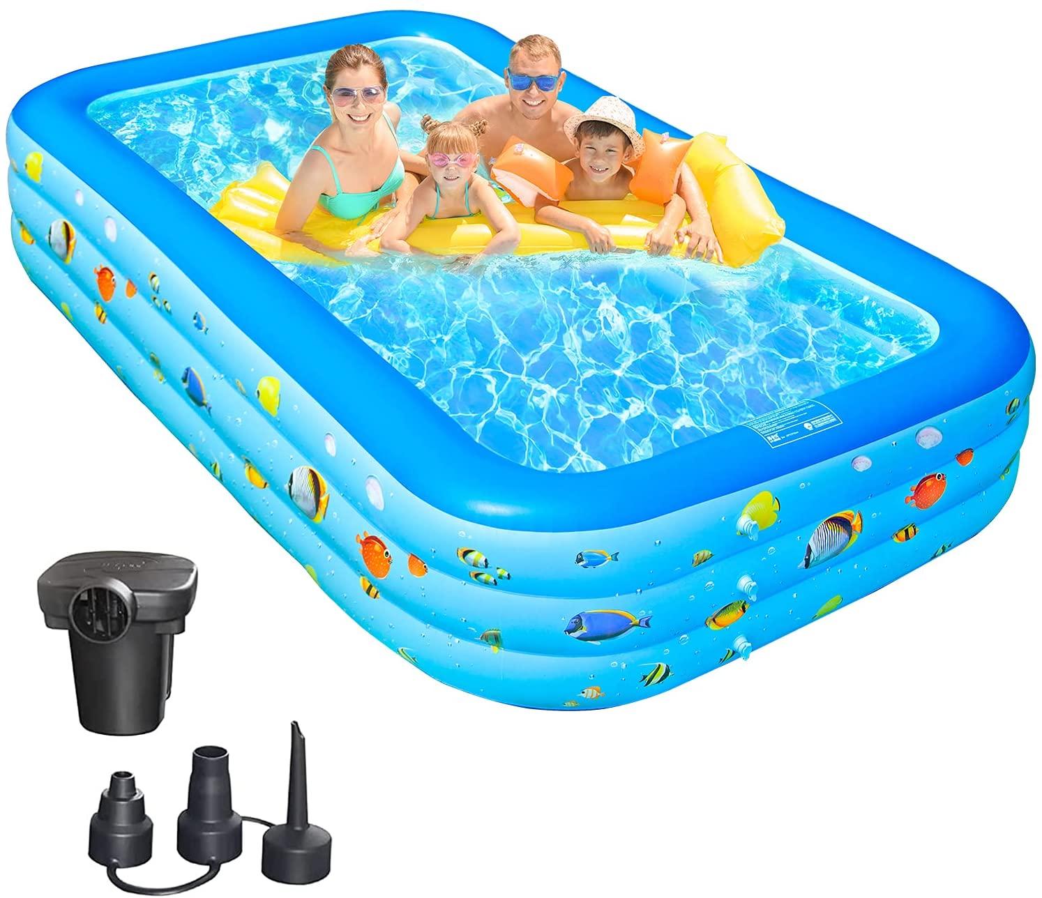 Lucfuway Inflatable Swimming Pool for $42.48 Shipped