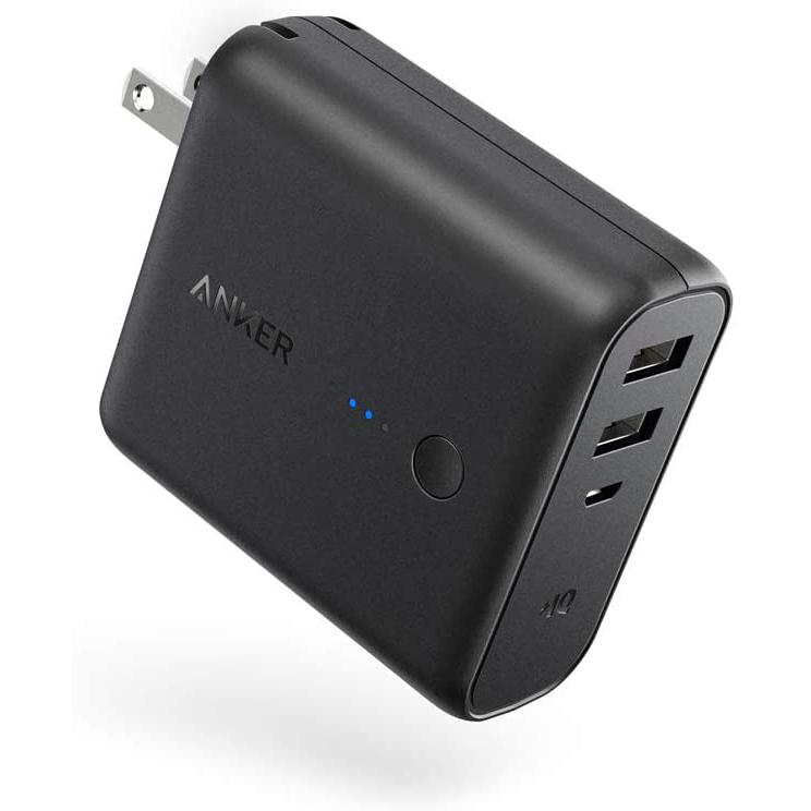 Anker PowerCore Fusion 5000 Portable Charger for $17.99