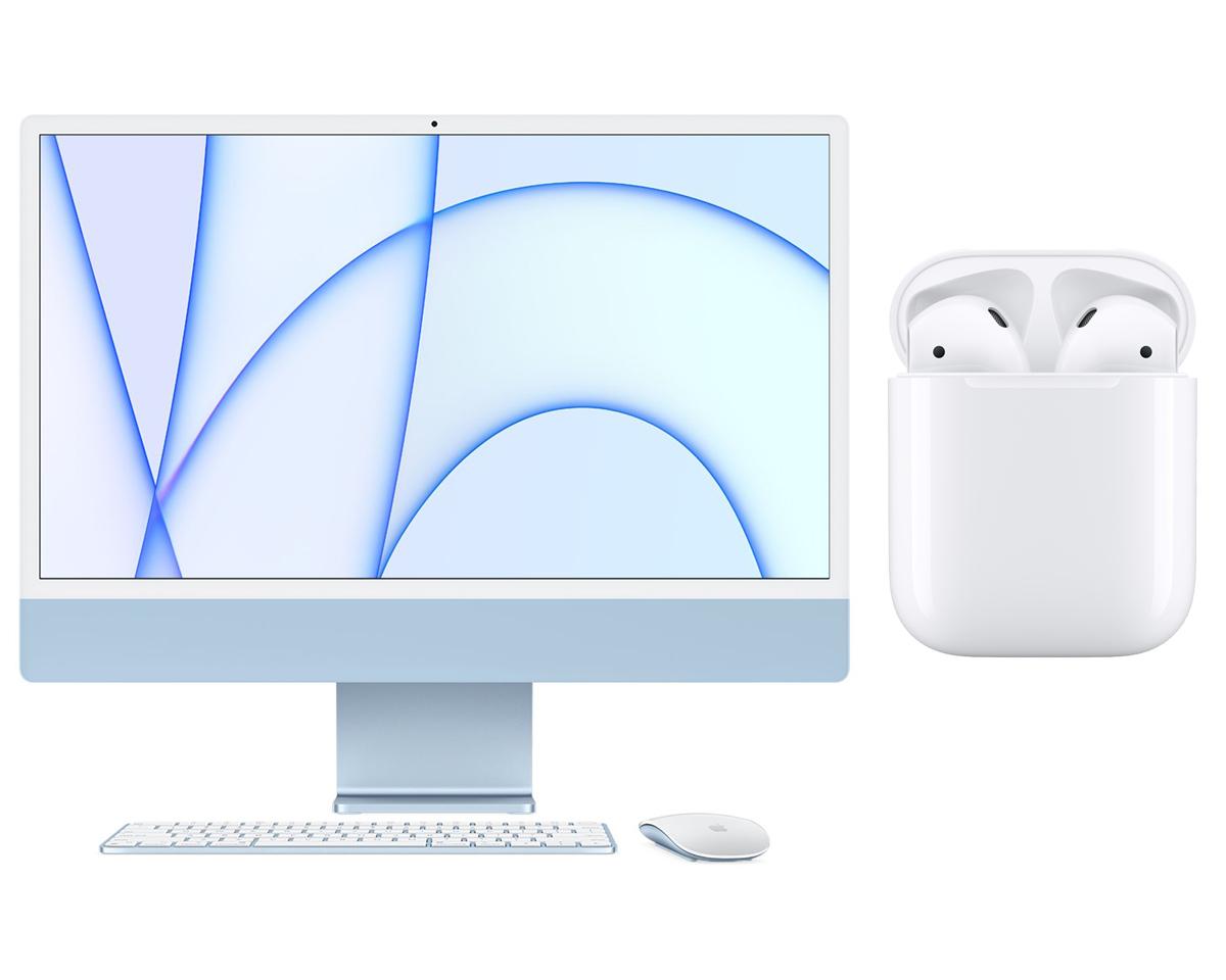 New 24in iMac with Apple Airpods for $1249 Shipped