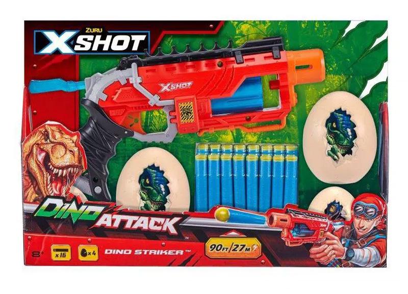 XShot Dino Attack Dino Striker Foam Dart Blaster for $5.94