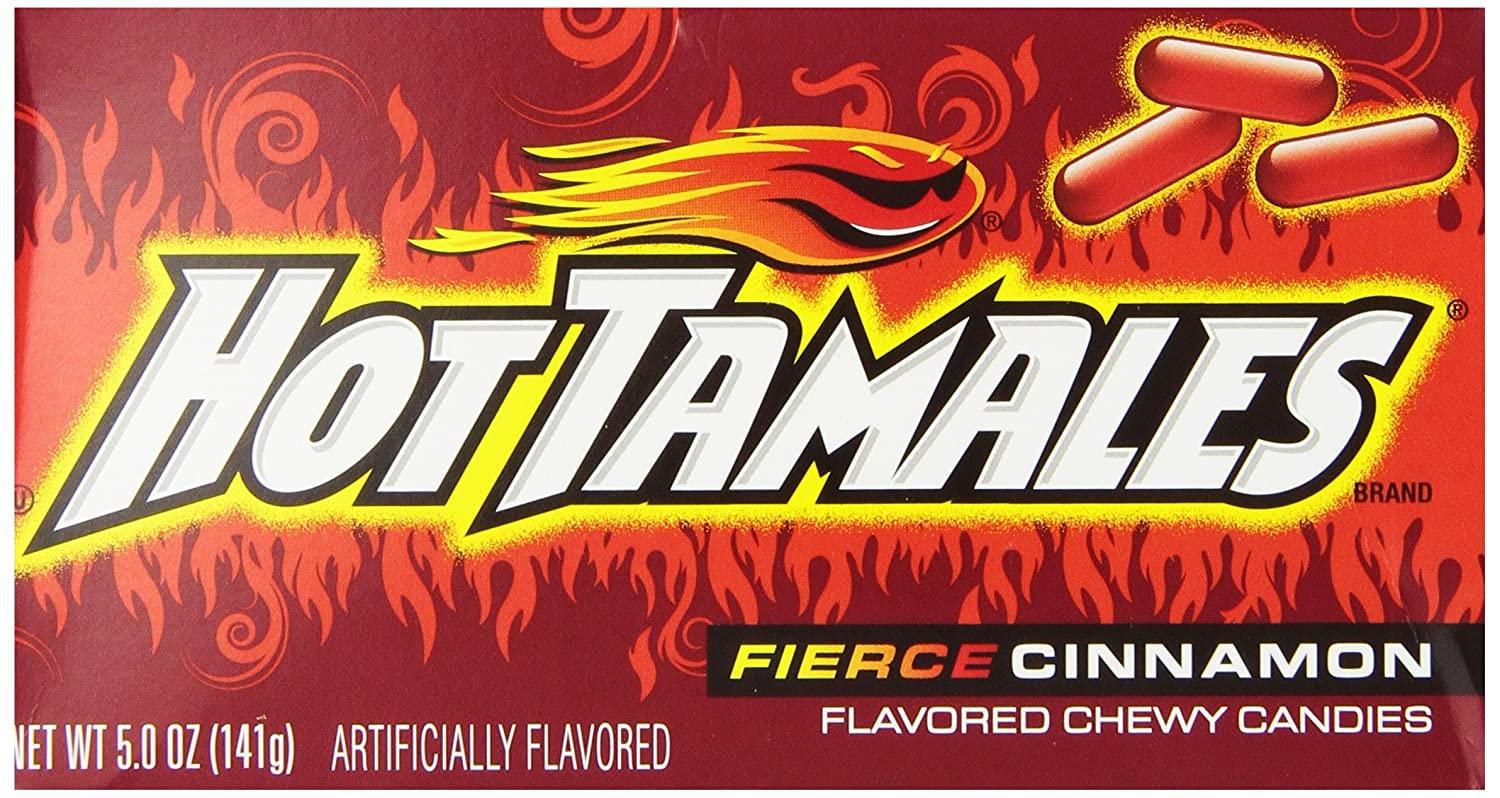 12 Theater Box Hot Tamales Fierce Cinnamon Chewy Candy for $7.27 Shipped