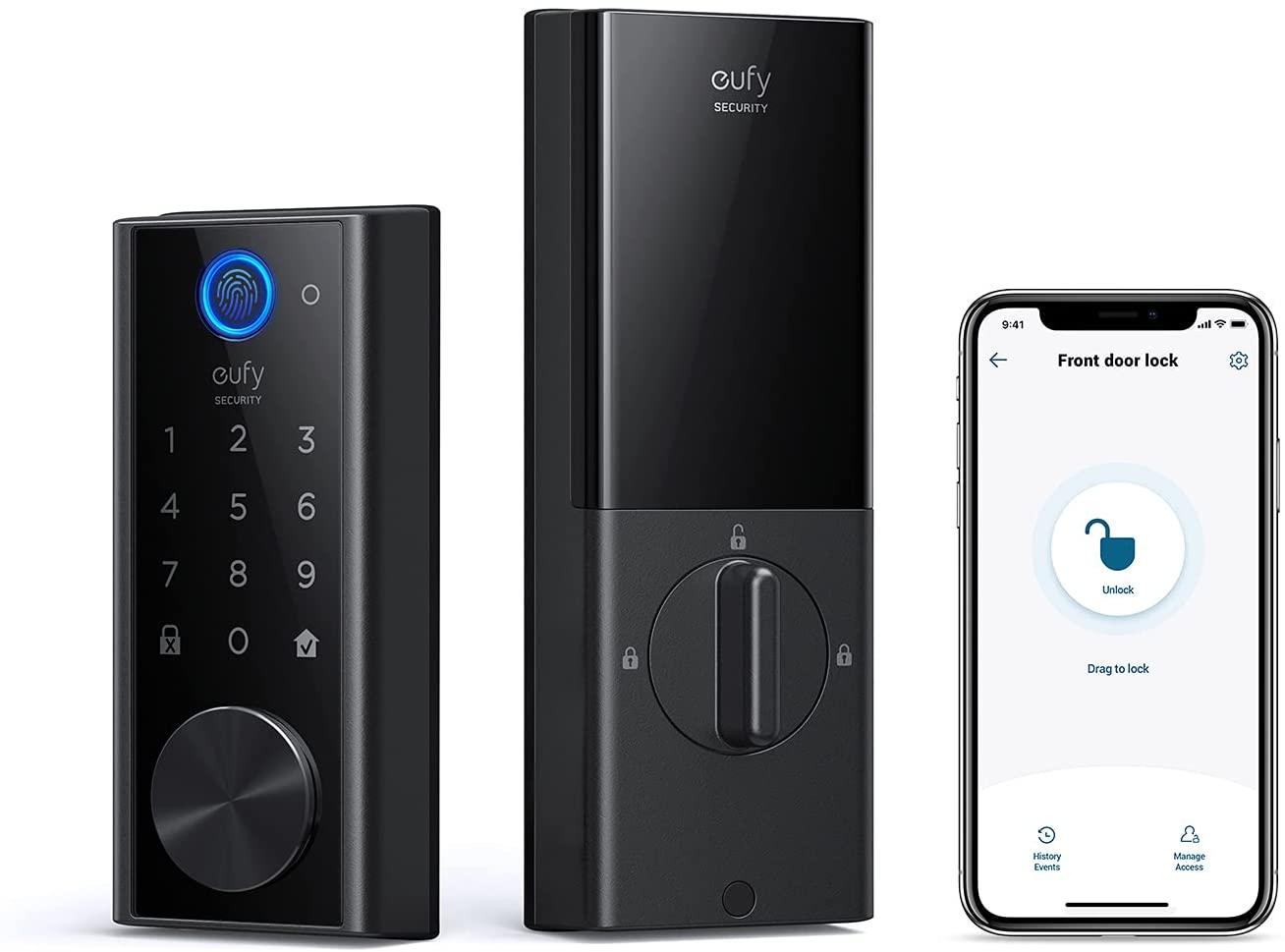 eufy Security Smart Keyless/WiFi Door Lock & Electronic Deadbolt for $174.99 Shipped