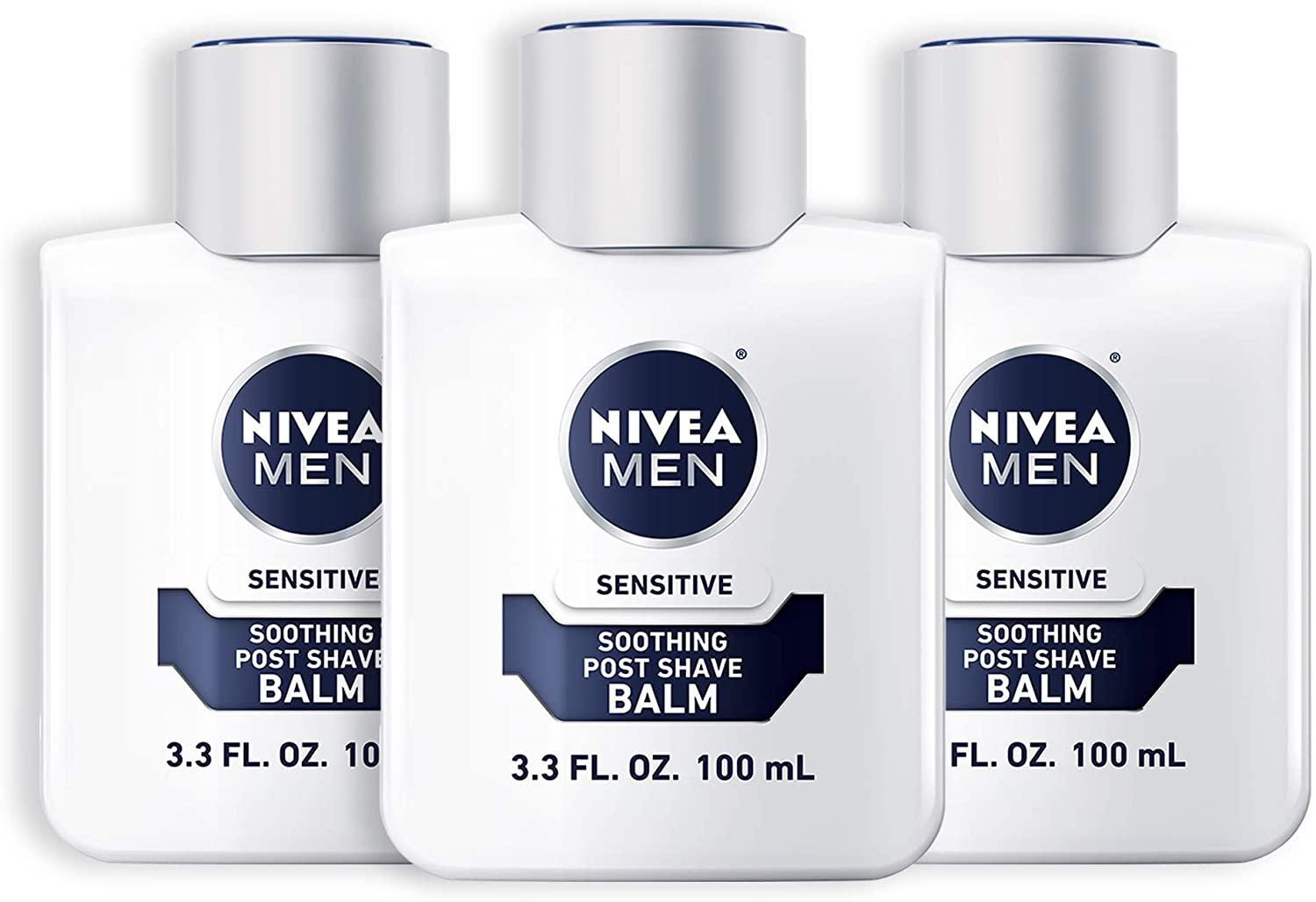 3 Nivea Men Sensitive Post Shave Balm for $5.37 Shipped