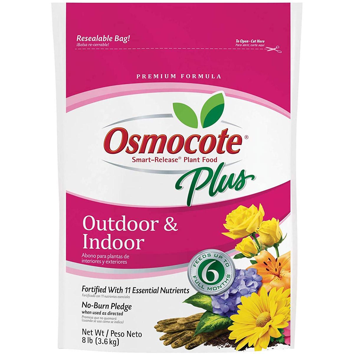 8-Lbs Osmocote Plus Outdoor & Indoor Smart-Release Plant Food for $13 Shipped