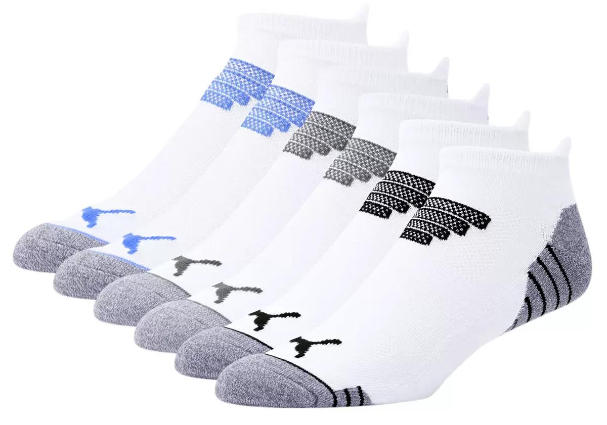 6 Puma Mens Low Cut Socks for $6.99 Shipped