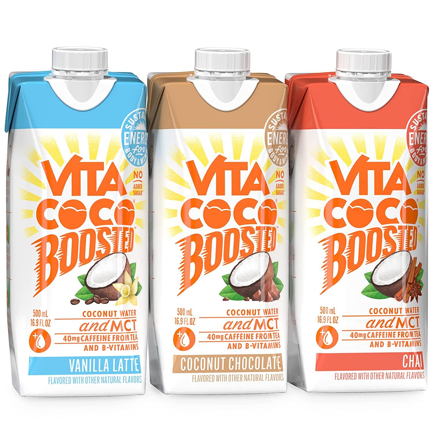 3 Vita Coco Boosted Coconut Water Sampler Pack for $4.49 Shipped