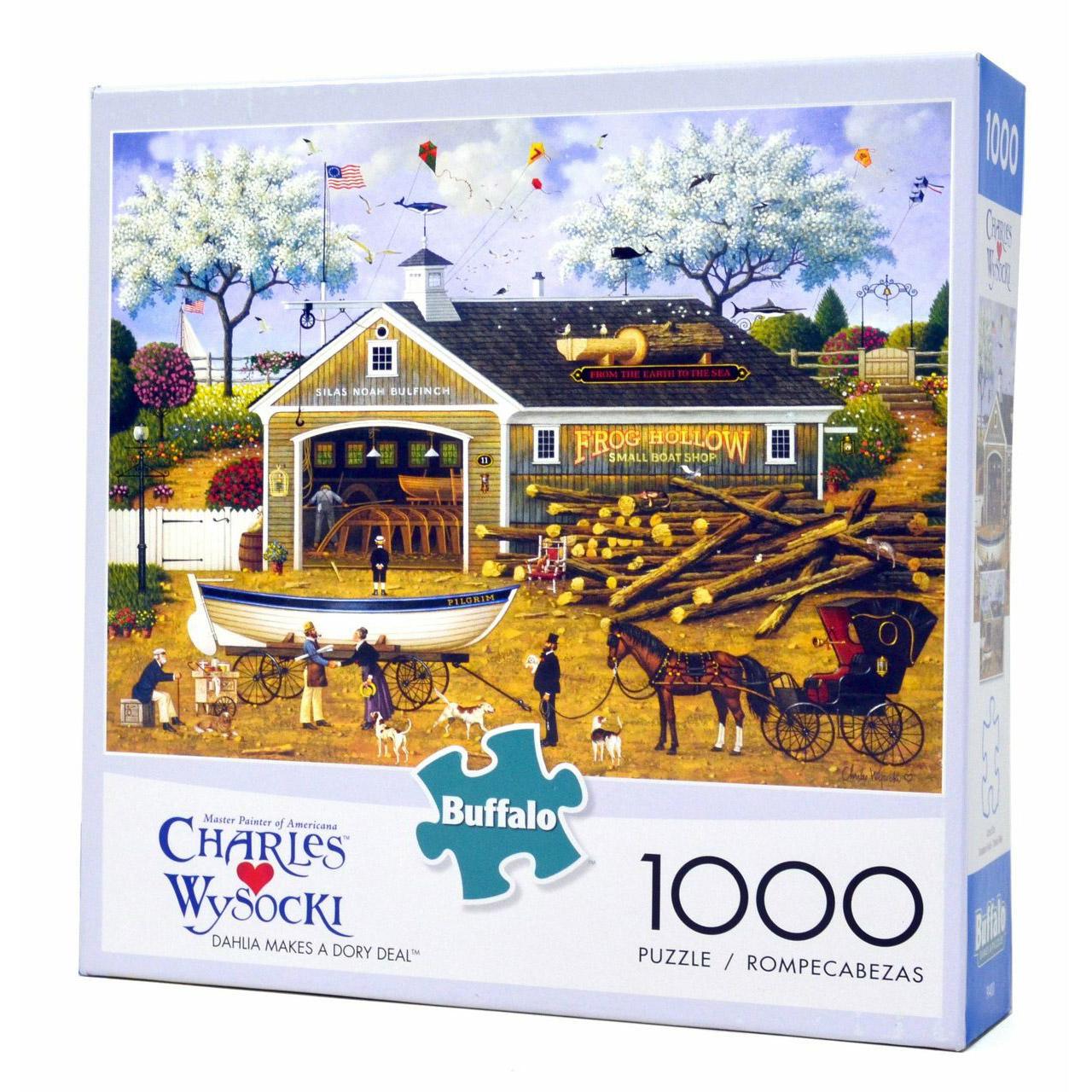 1000-Piece Buffalo Games Dahlia Makes a Dory Deal Jigsaw Puzzle for $7.99