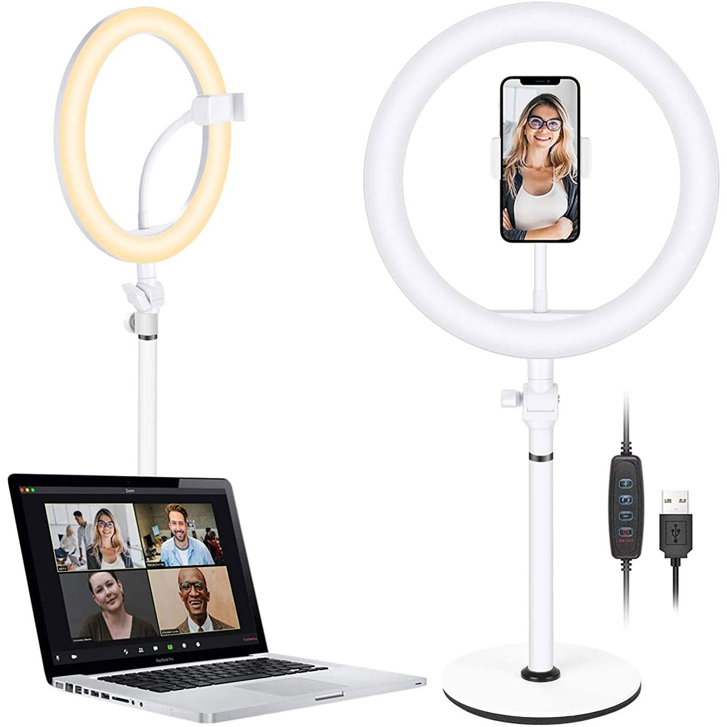 Neewer Selfie Ring Light for Laptop Computer for $23.99