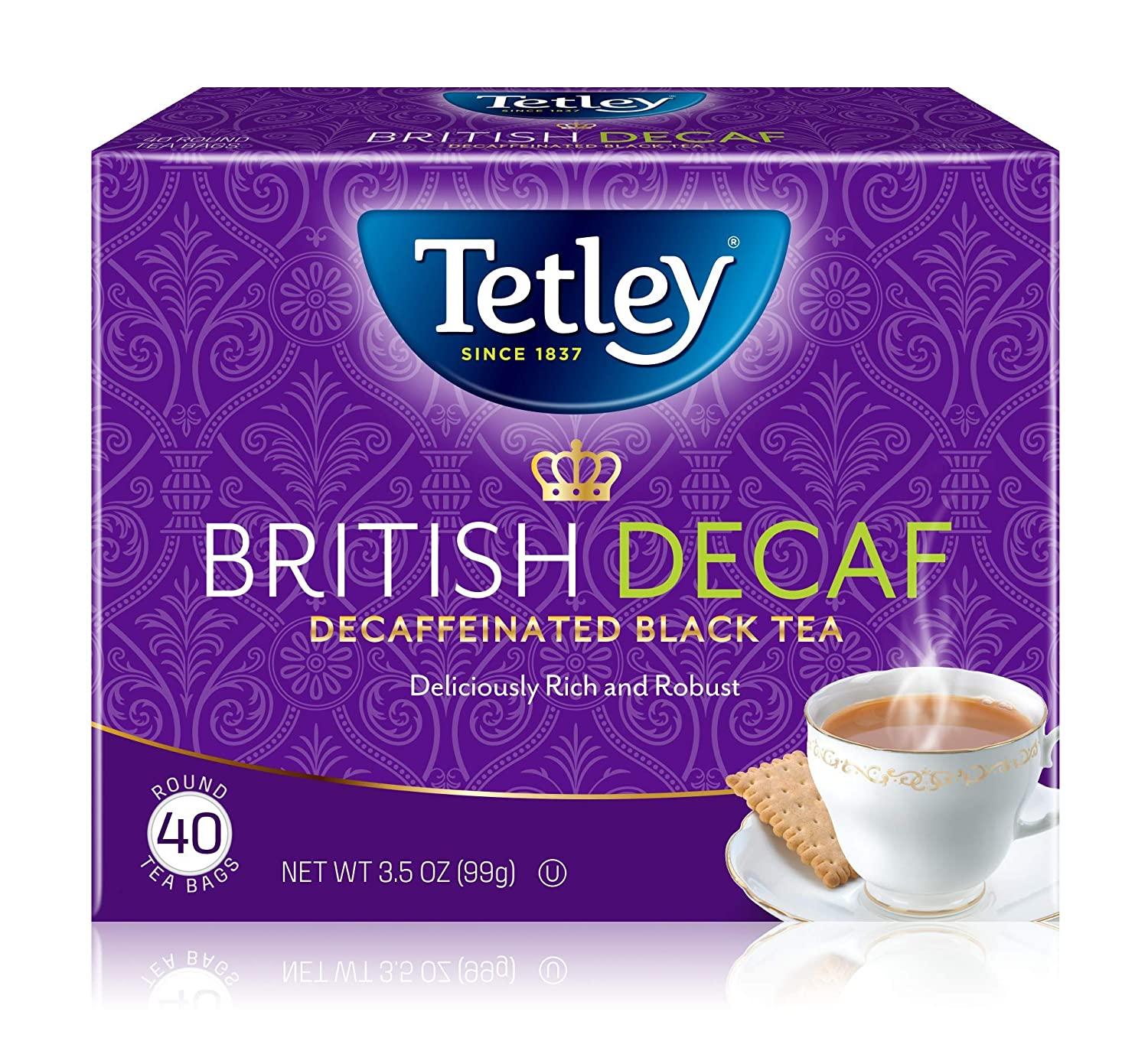 240 Tetley British Blend Premium Decaf Black Teas for $7.17 Shipped