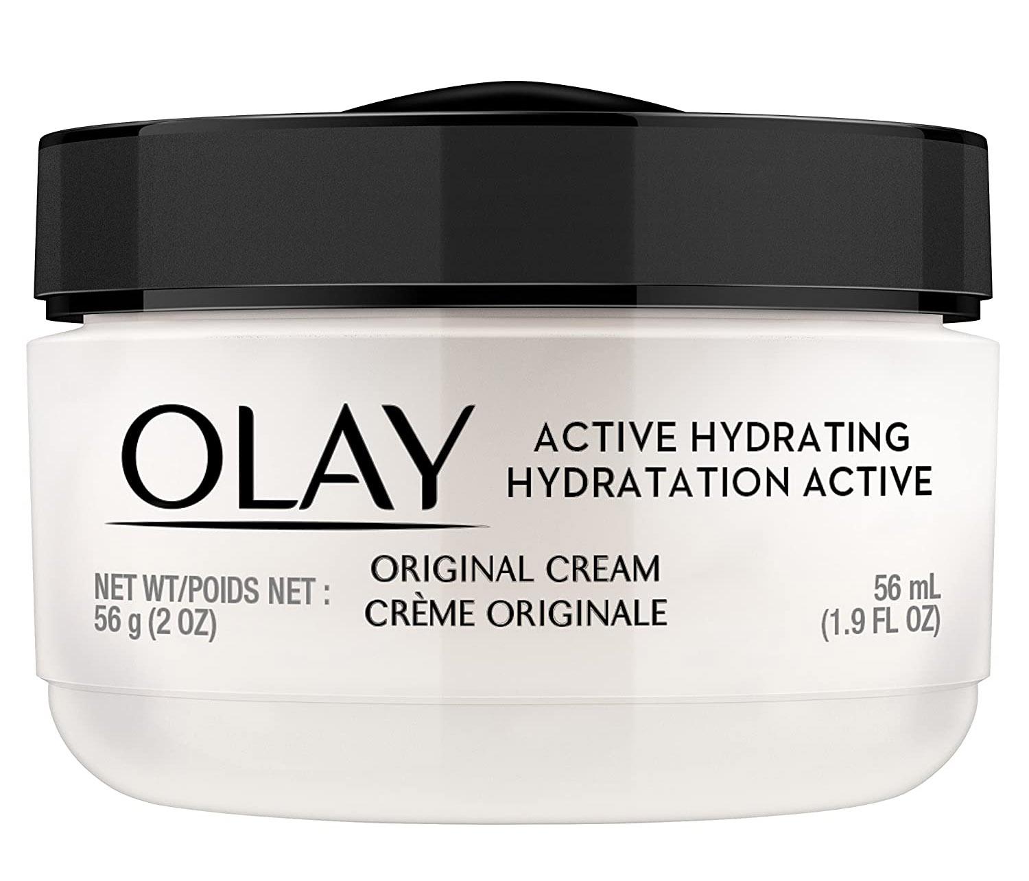1.9oz Olay Active Hydrating Cream Face Moisturizer for $4.32 Shipped