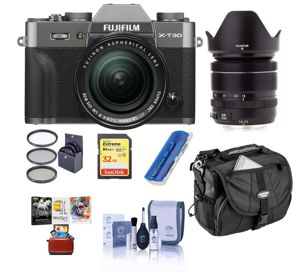 Fujifilm X-T30 Mirrorless Camera with XF 18-55mm Lens for $1199 Shipped