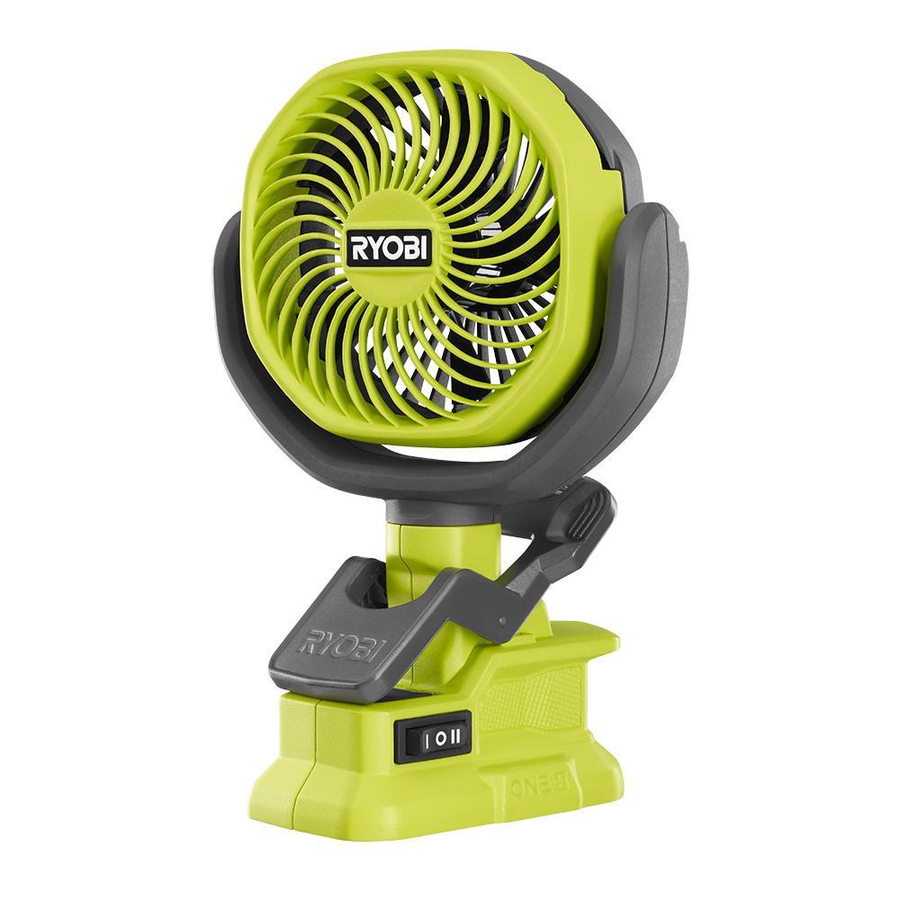 Ryoki 18V One+ Cordless 4in Clamp Fan for $14.99