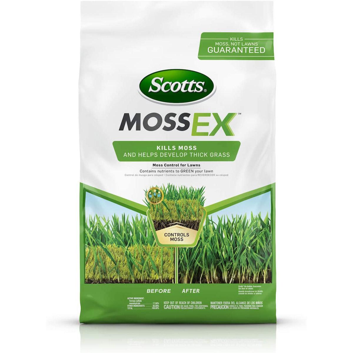 Scotts MossEx Moss Control for Lawns for $7.17