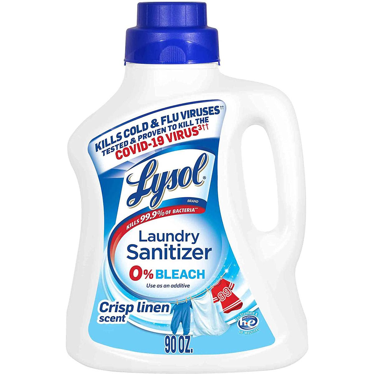 90oz Lysol Laundry Sanitizer Additive for $6.49 Shipped