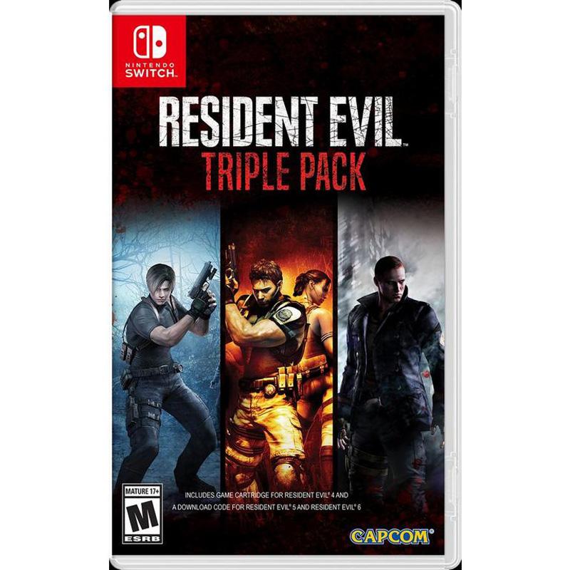 Resident Evil Triple Pack Nintendo Switch for $29.99