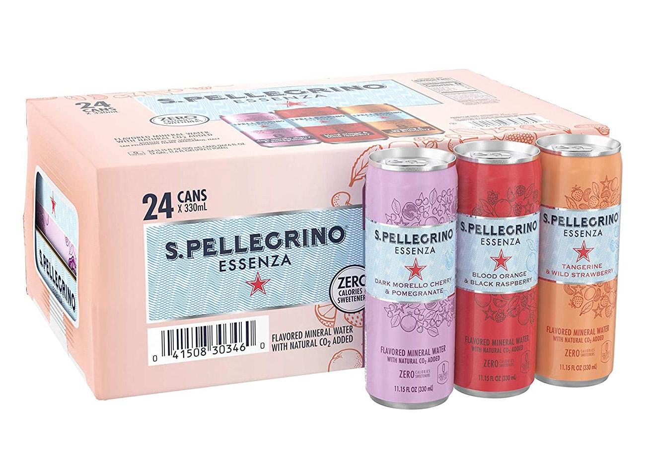 24 San Pellegrino Essenza Flavored Mineral Water for $14.23 Shipped