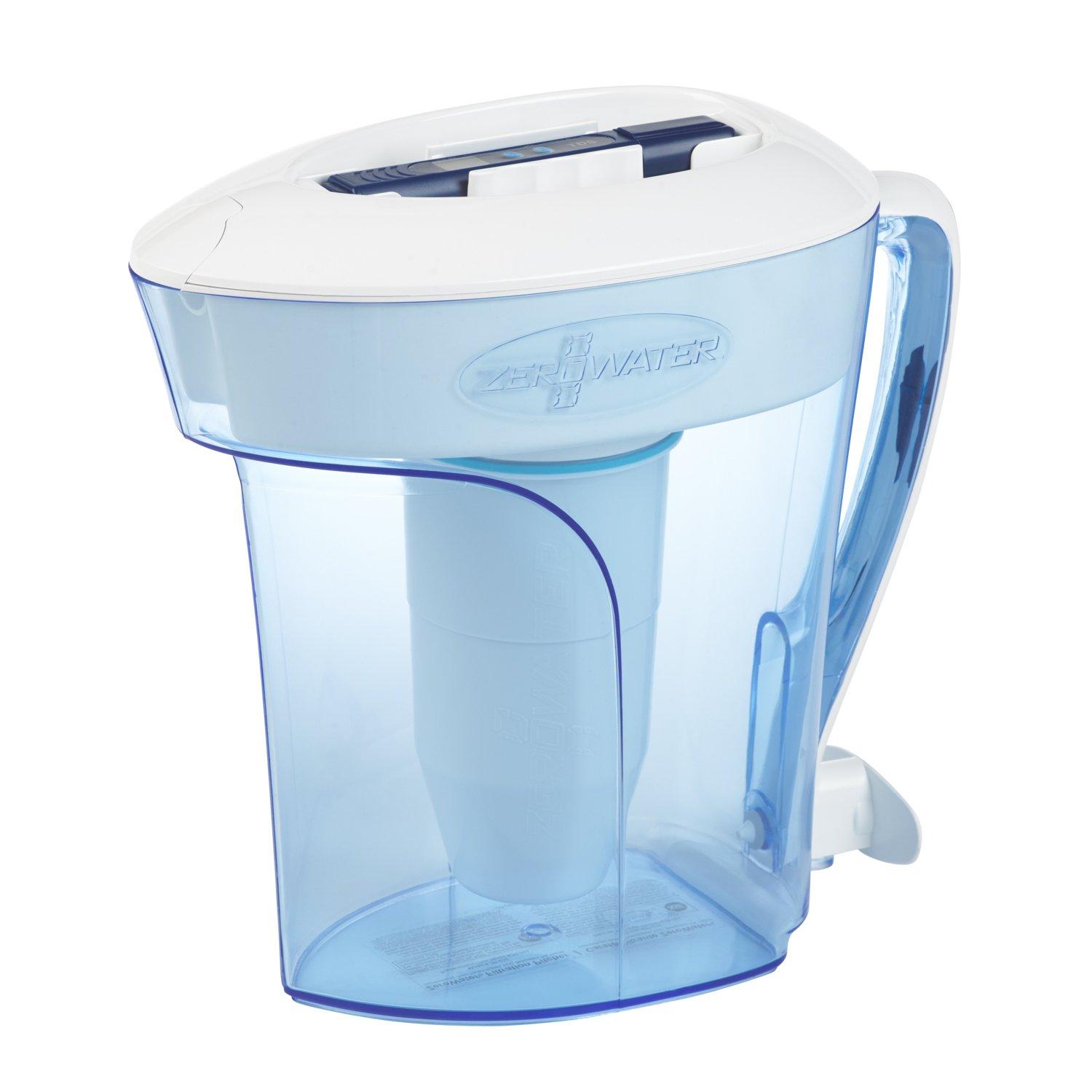 ZeroWater ZP-010 10 Cup Water Filter Pitcher for $14.35