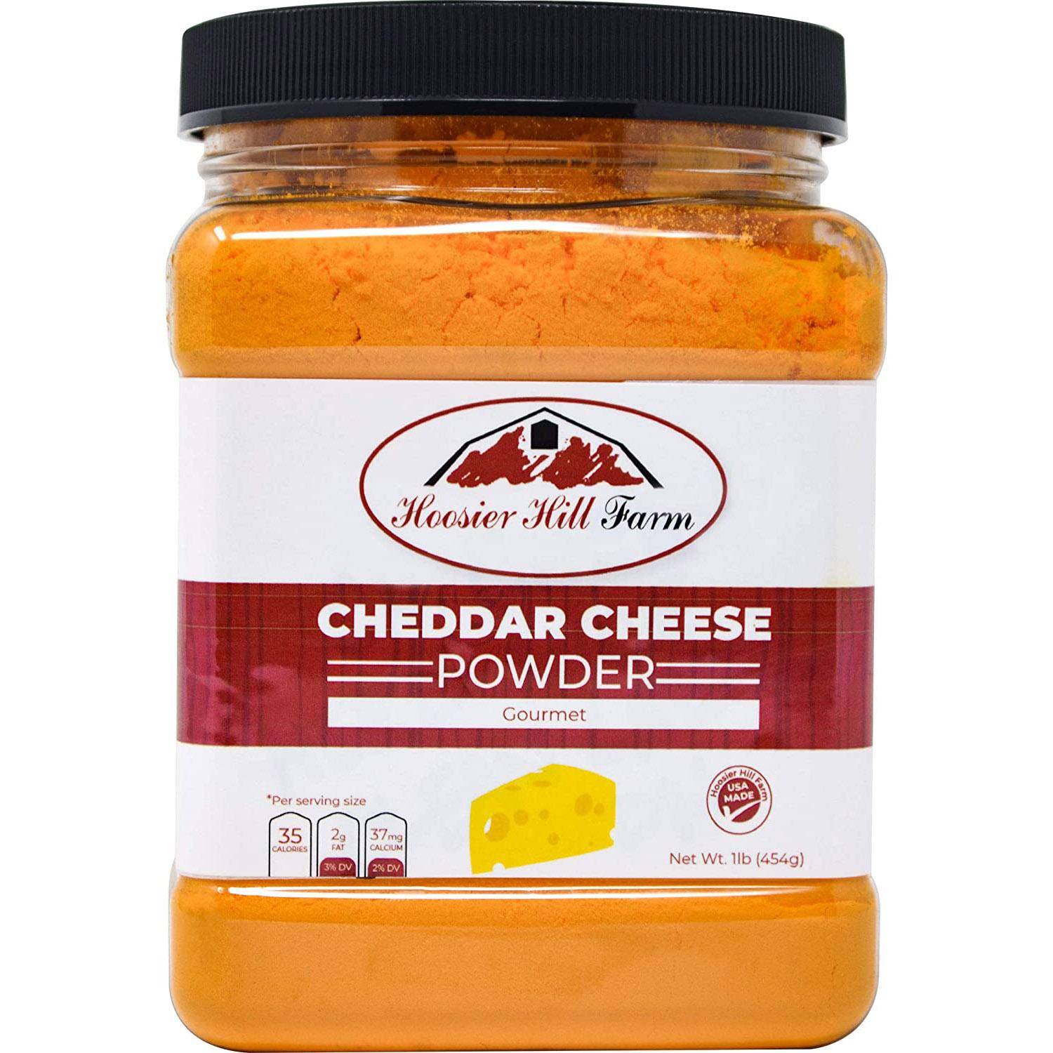 1-lb Hoosier Hill Farm Cheddar Cheese Powder for $7.31 Shipped