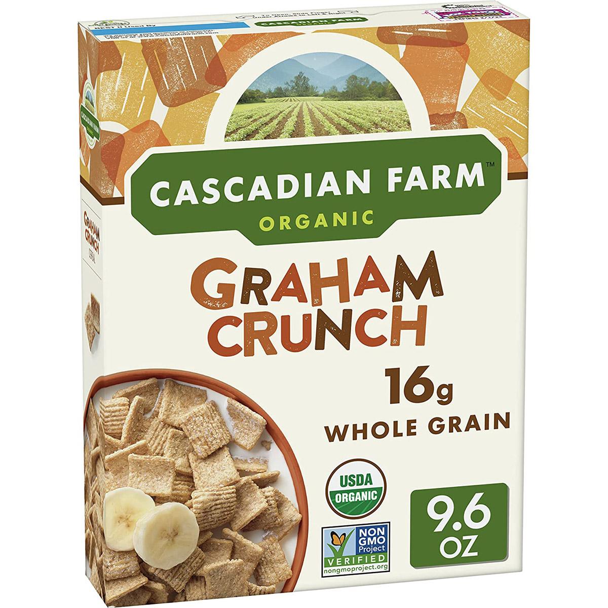 Cascadian Farm Organic Graham Crunch Cereal for $1.89 Shipped