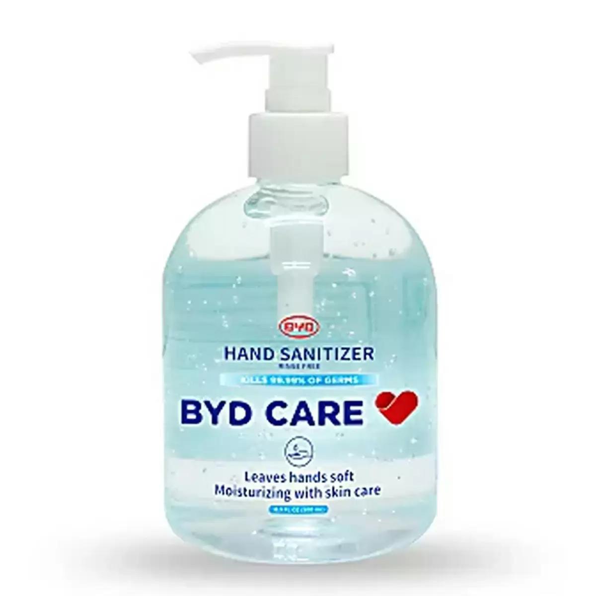 BYD Care Hand Sanitizer Pump Bottle for $0.10