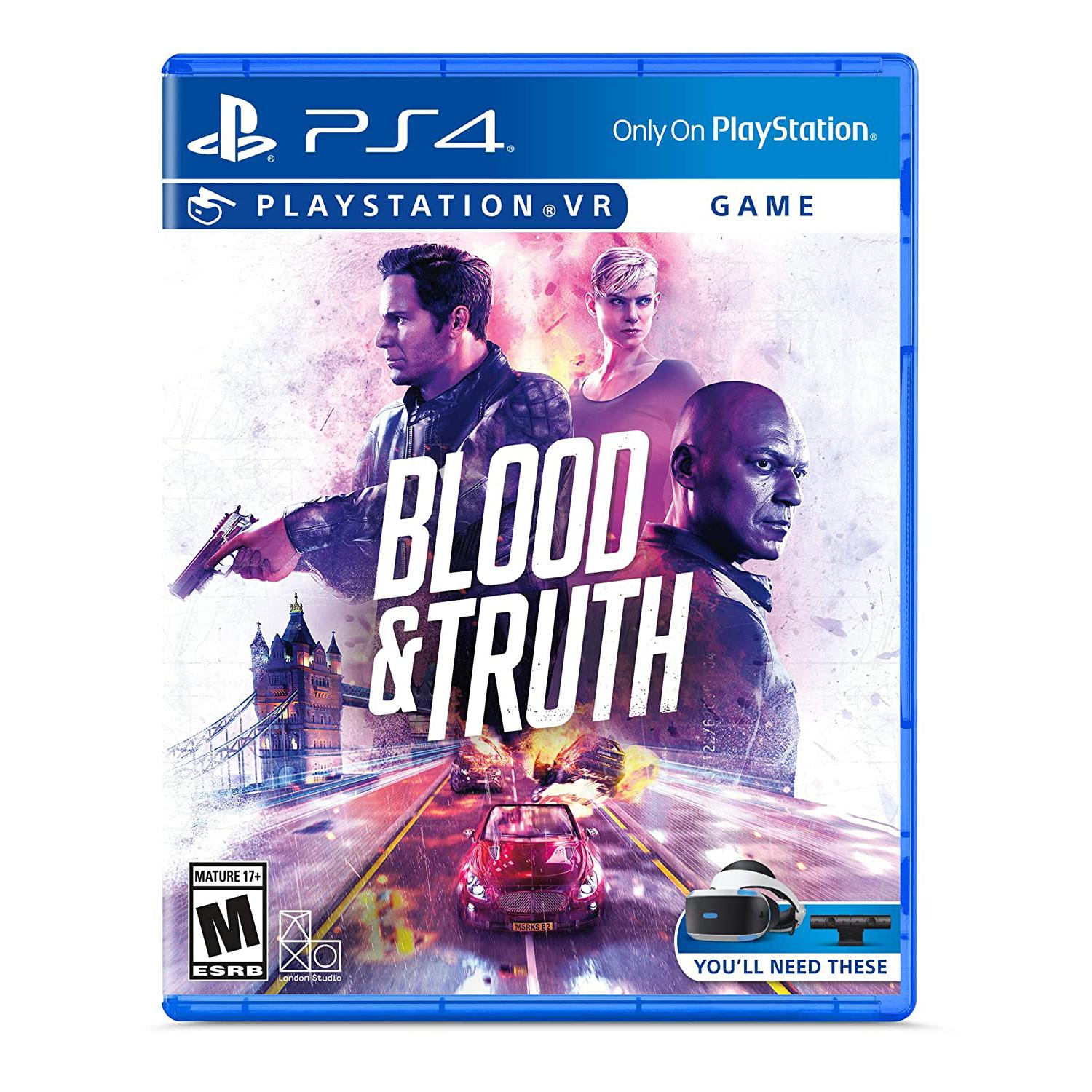 Blood and Truth VR PS4 for $12.99
