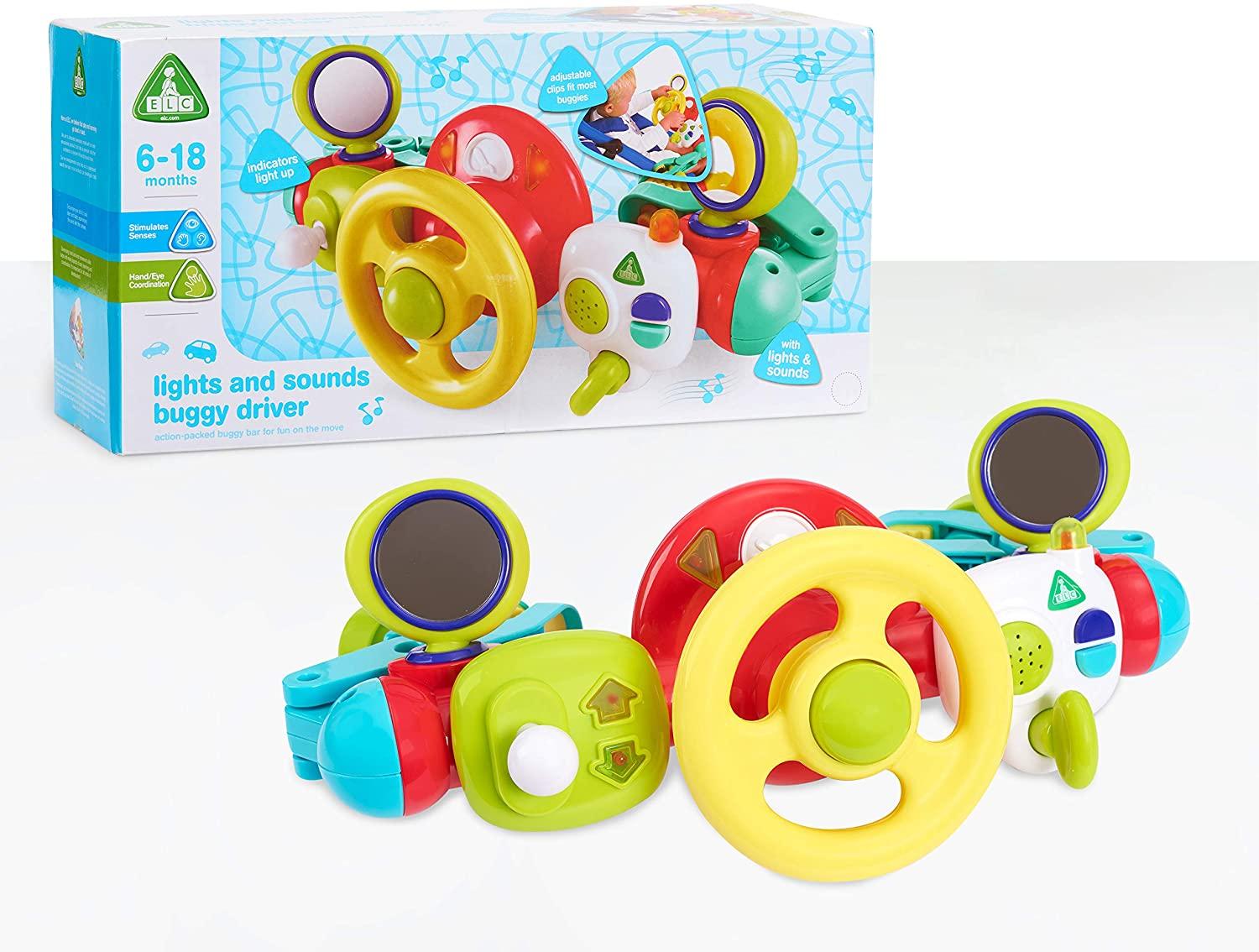 Early Learning Centre Lights and Sounds Buggy Driver Baby Toy for $9.16