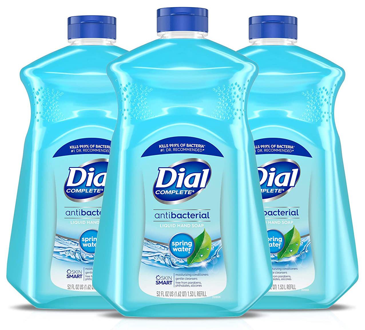 6 Dial Antibacterial Liquid Hand Soap Refill for $16.18 Shipped