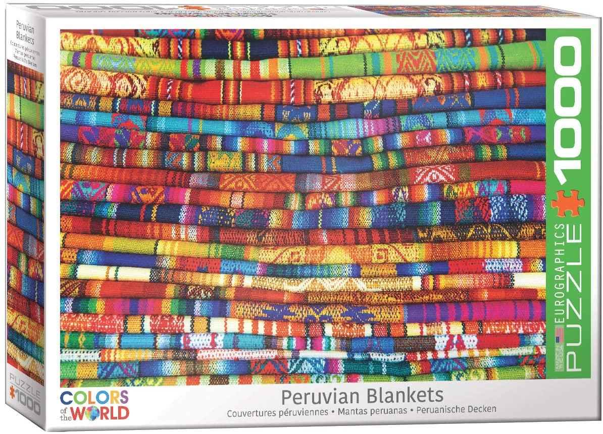 EuroGraphics Peruvian Blankets 1000-Piece Puzzle for $9.16