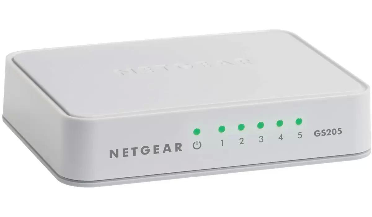 Netgear 5-Port Gigabit Ethernet Unmanaged Switch for $11.99