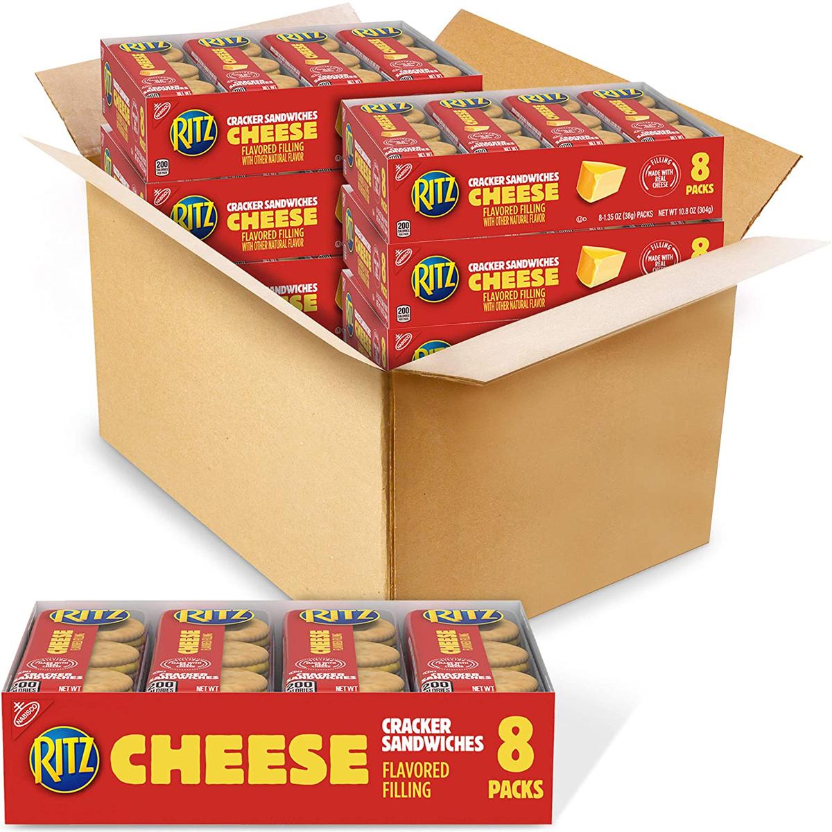 48-Pack Ritz Sandwich Crackers for $11.50 Shipped