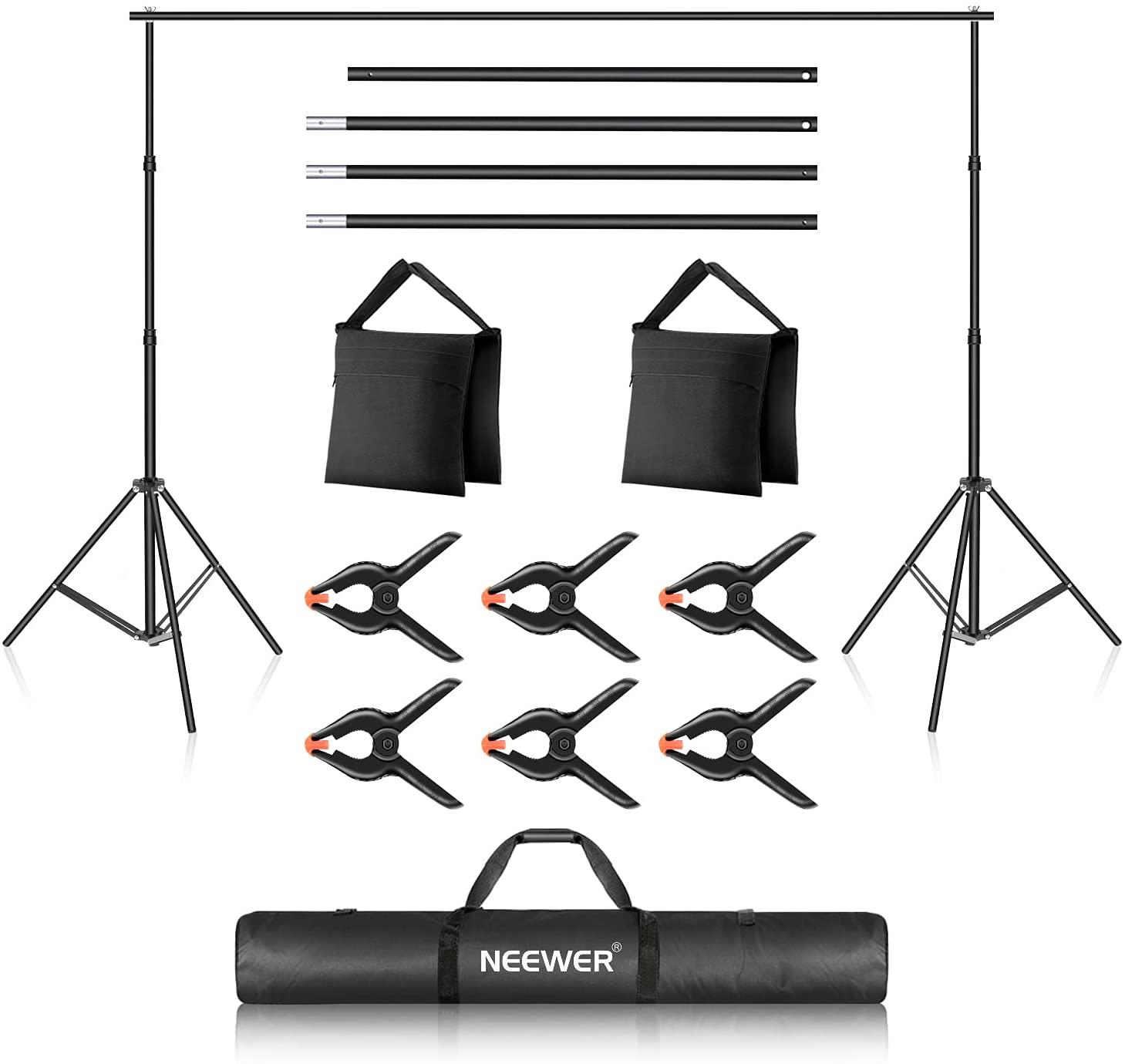 Neewer Photo Studio 10x7 Backdrop Support System for $29.99 Shipped