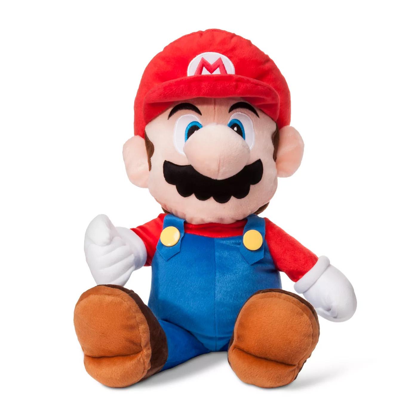 22in Nintendo Super Mario Throw Pillow for $12.89