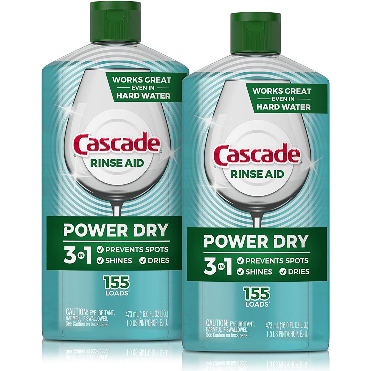 2 Cascade Power Dry Dishwasher Rinse Aid for $8.05 Shipped
