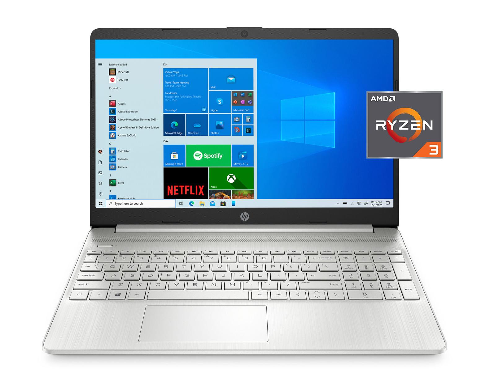 HP 15.6in Ryzen 3 4GB 128GB Budget Notebook Laptop for $299 Shipped
